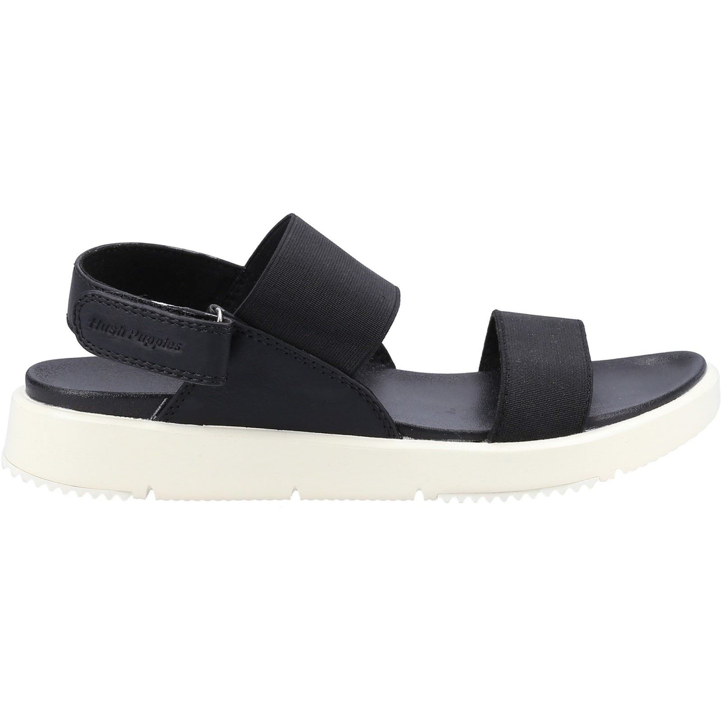 Hush Puppies Selina Polyurethane Women's Black Sandals