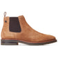 Base London Men's Portland Chelsea Boot in Ginger