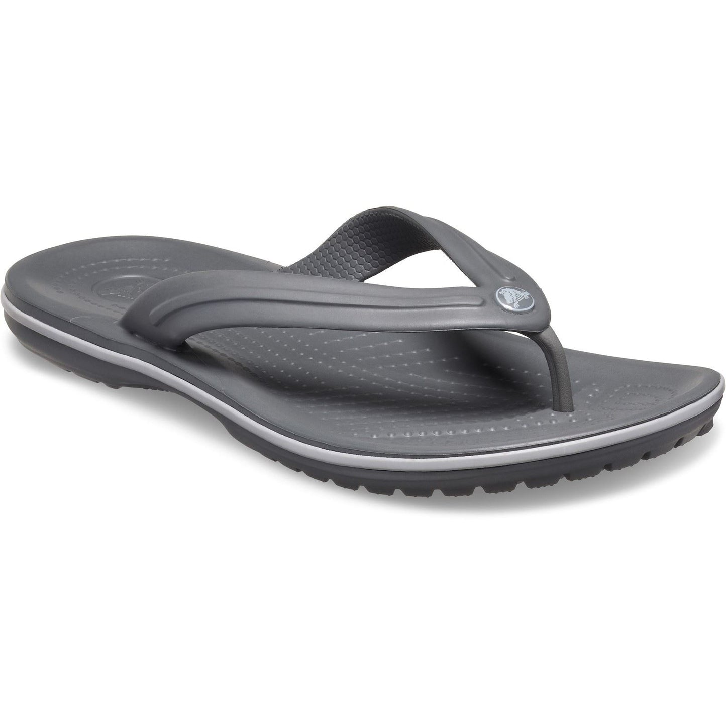 Crocs Crocband Thermoplastic Slate Grey/Smoke Flip Flops
