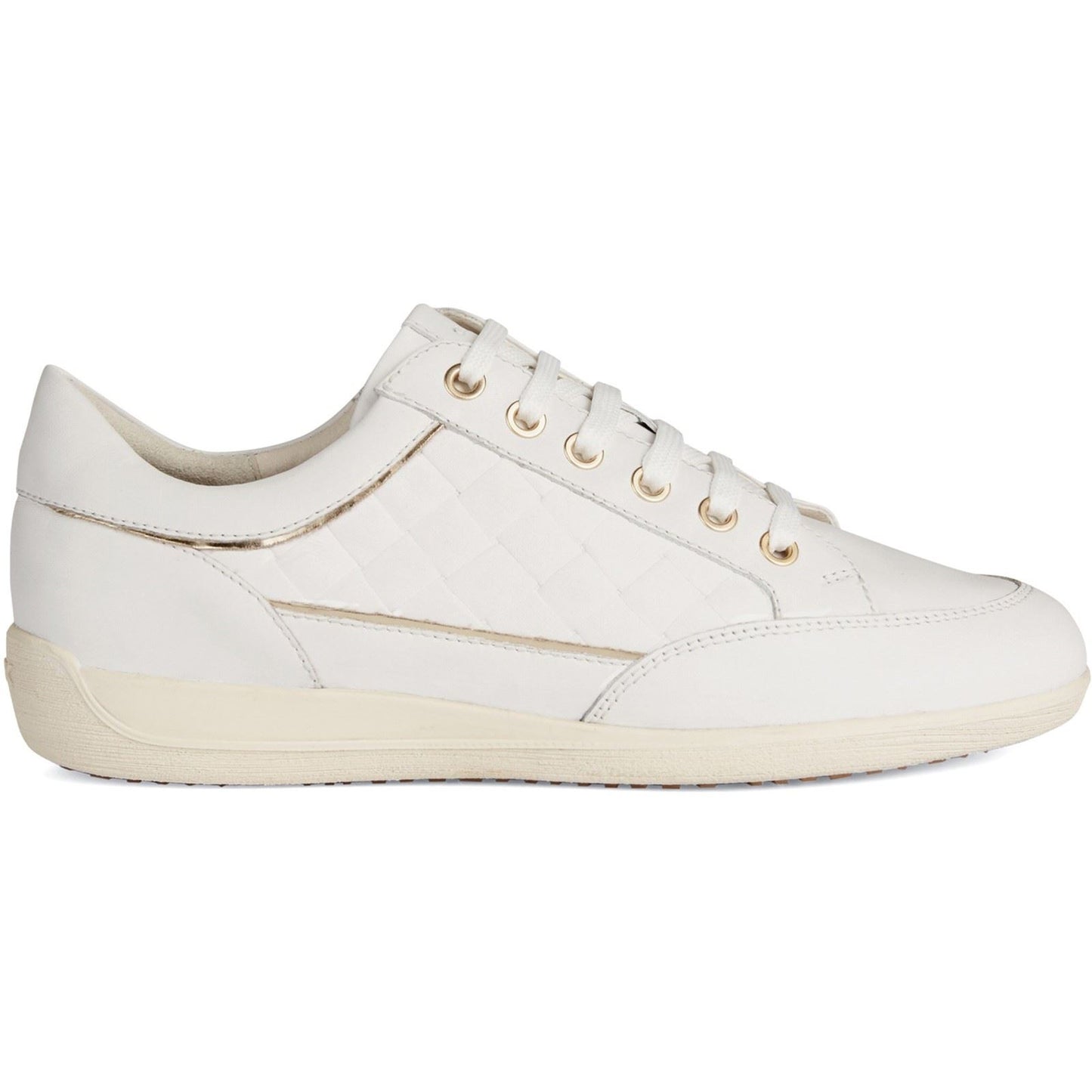 Geox Women's D MYRIA A SNEAKERS in White