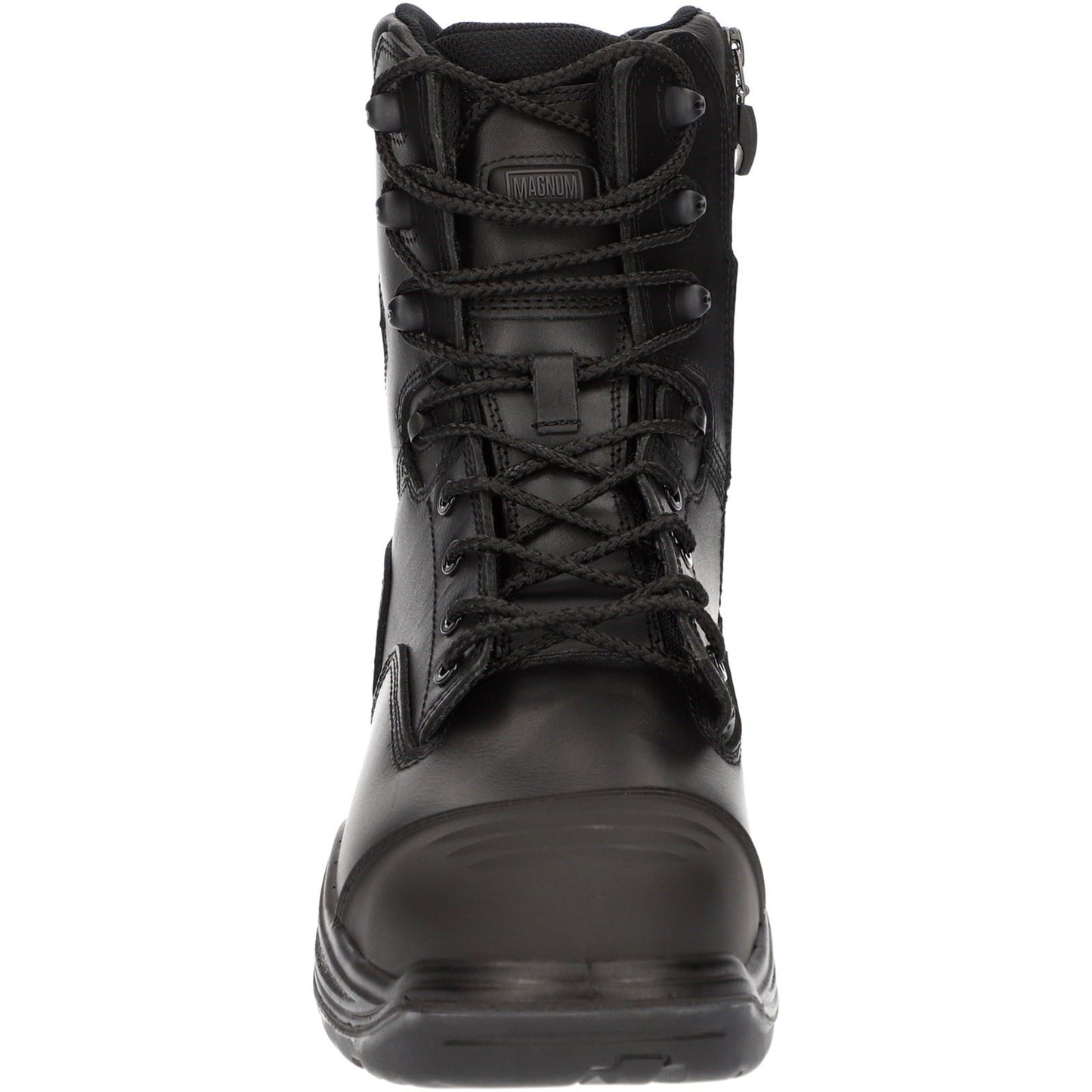 Magnum Men's Rigmaster 8.0 Side-Zip CT CP WP Uniform Safety Boot in Black
