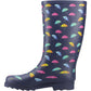 Cotswold Cleeve Tall Rubber Women's Navy Wellington Boots