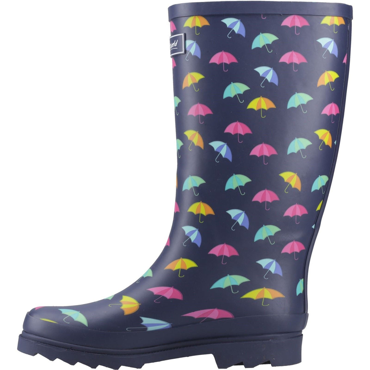 Cotswold Cleeve Tall Rubber Women's Navy Wellington Boots