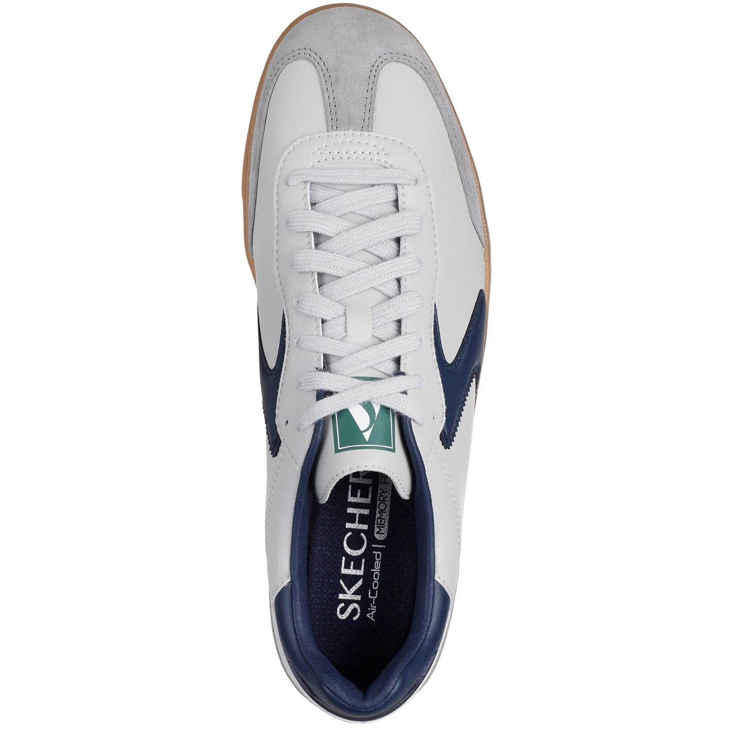 Skechers Men's Hotshot Pyke Trainer in Grey/Navy