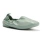 FitFlop X Pantone Delicato Ballerina Leather Women's Green Shoes