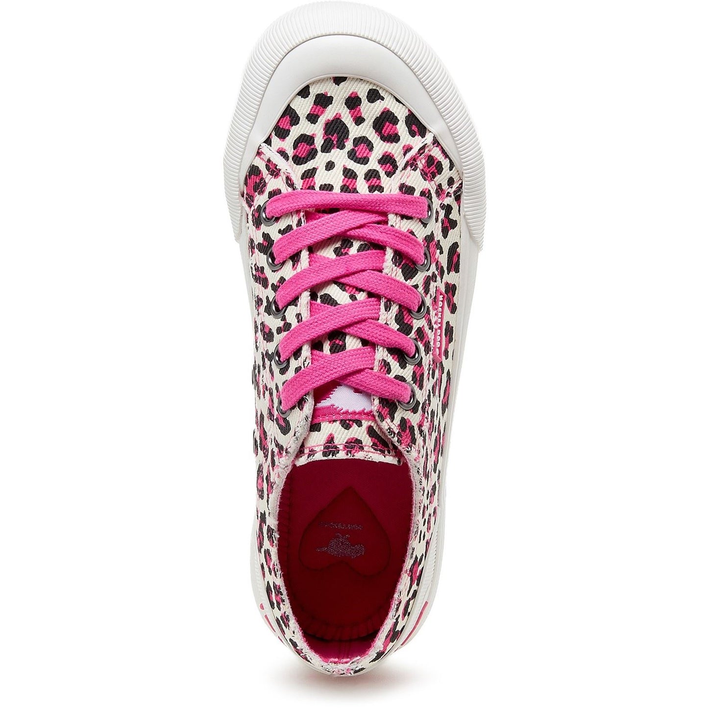 Rocket Dog Women's Jazzin Plus Monroe Trainer in Hot Pink