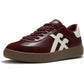 Fitflop The Dash T-Toe Leather Women's Dark Merlot/Urban White Trainers