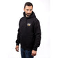Caterpillar Men's Trademark Banner Hooded Sweatshirt in Black