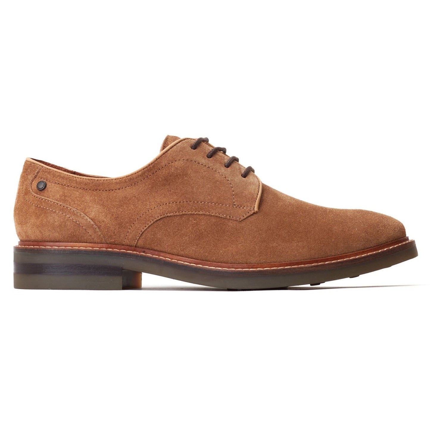 Base London Men's Mawley Derby Shoe in Ginger