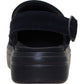 HEYDUDE Austin Lift Suede Women's Black/Black Clogs