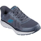 Skechers Equalizer 6.0 Textile Men's Charcoal/Blue Trainers
