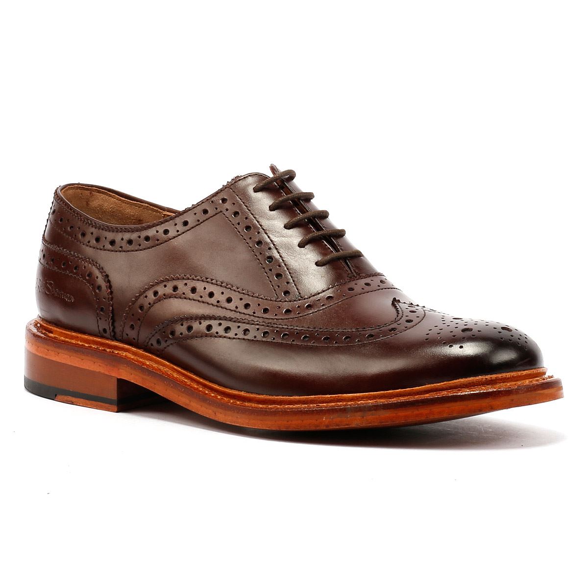 Ben Sherman - BS11311 MENS SUGARMAN BROGUE MOCHA