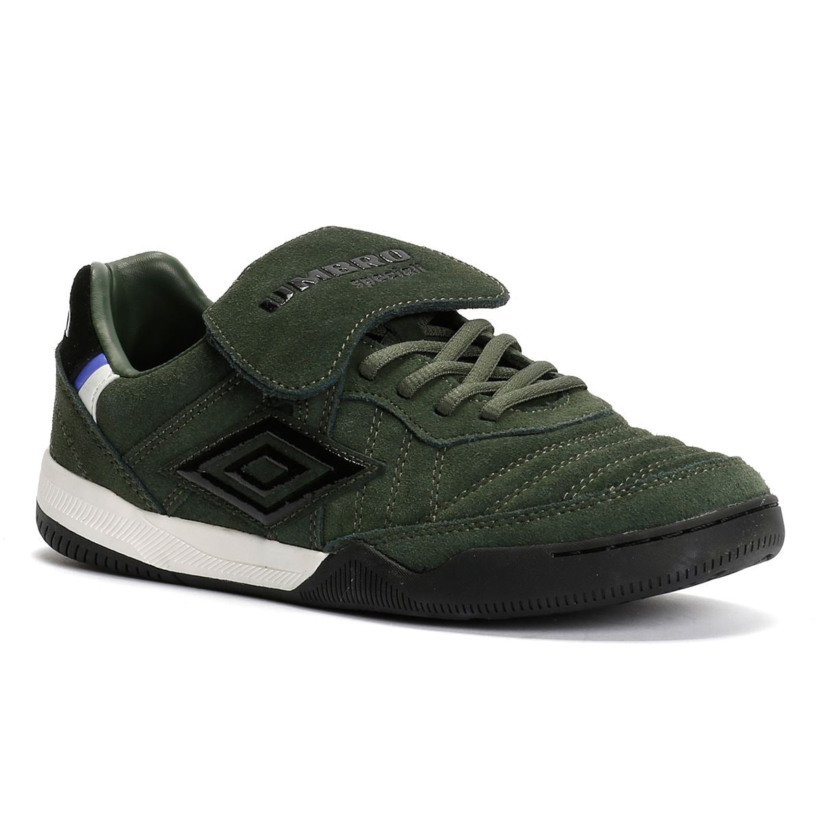 Umbro Speciali TR Suede Duffle Bag/Black Trainers