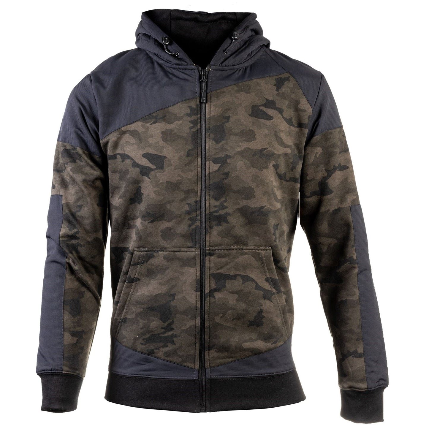 Caterpillar Men's Trade Sweatshirt in Night Camo-Black