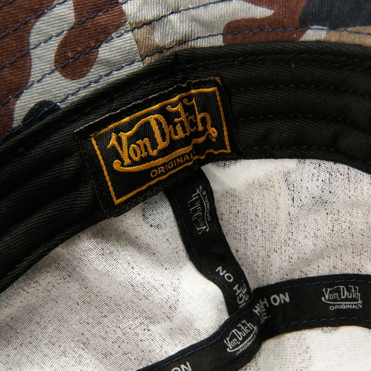 Von Dutch - 7050036 UNISEX ACC BUCKET PHOENIX CAP CAMO