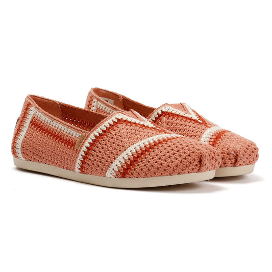 TOMS Alpargata Classic Cotton Women's Medium Pink Espadrilles