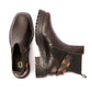 Osprey London The Guildford Chelsea Leather Women's Chocolate Boots