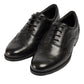 Pod Lee Smooth Leather Youth Black Loafers
