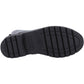 Hush Puppies Lauren Patent Leather Youth Black Boots