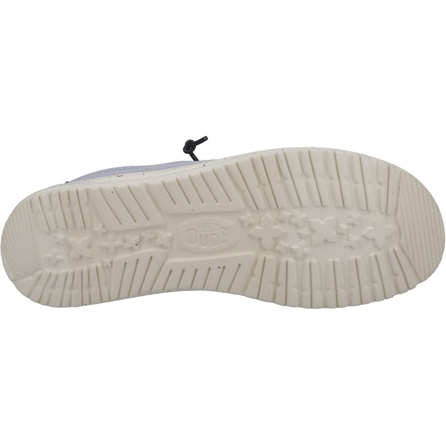 HEYDUDE Men's Wally Coastline Jute Shoe in Stone White