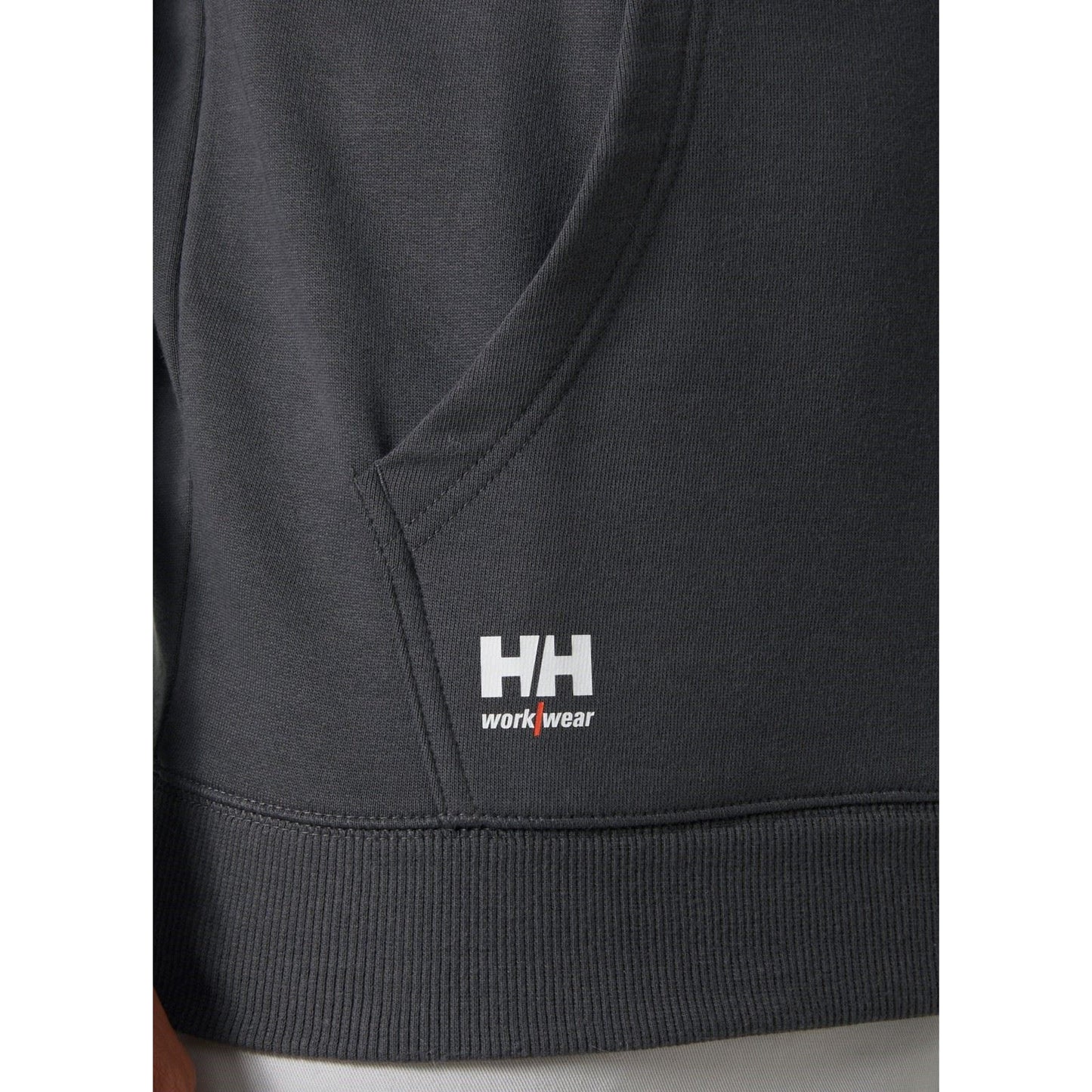 Helly Hansen Workwear Men's Classic Hoodie in Dark Grey