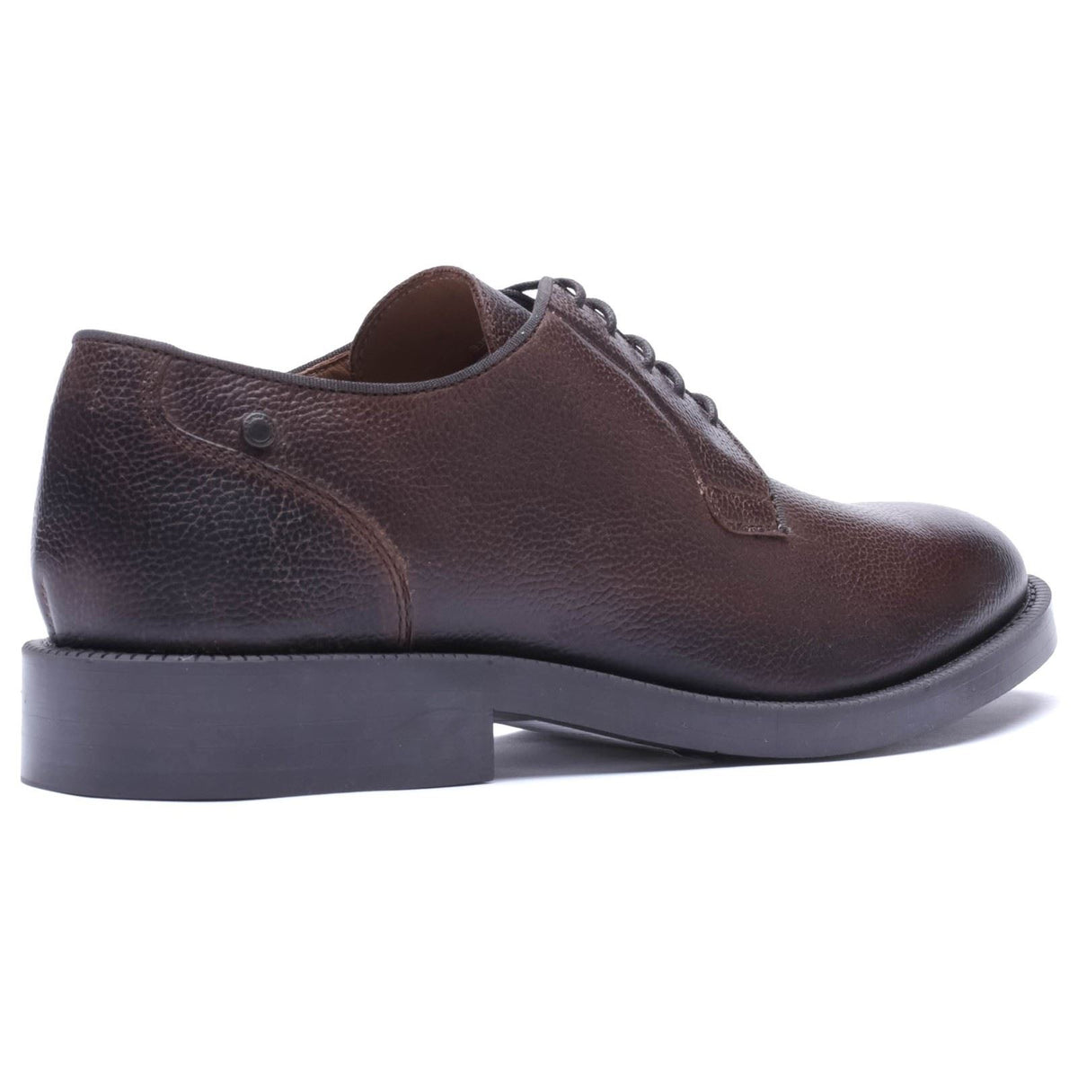 Base London Luca Leather Men's TUMBLED BROWN Derby Shoes