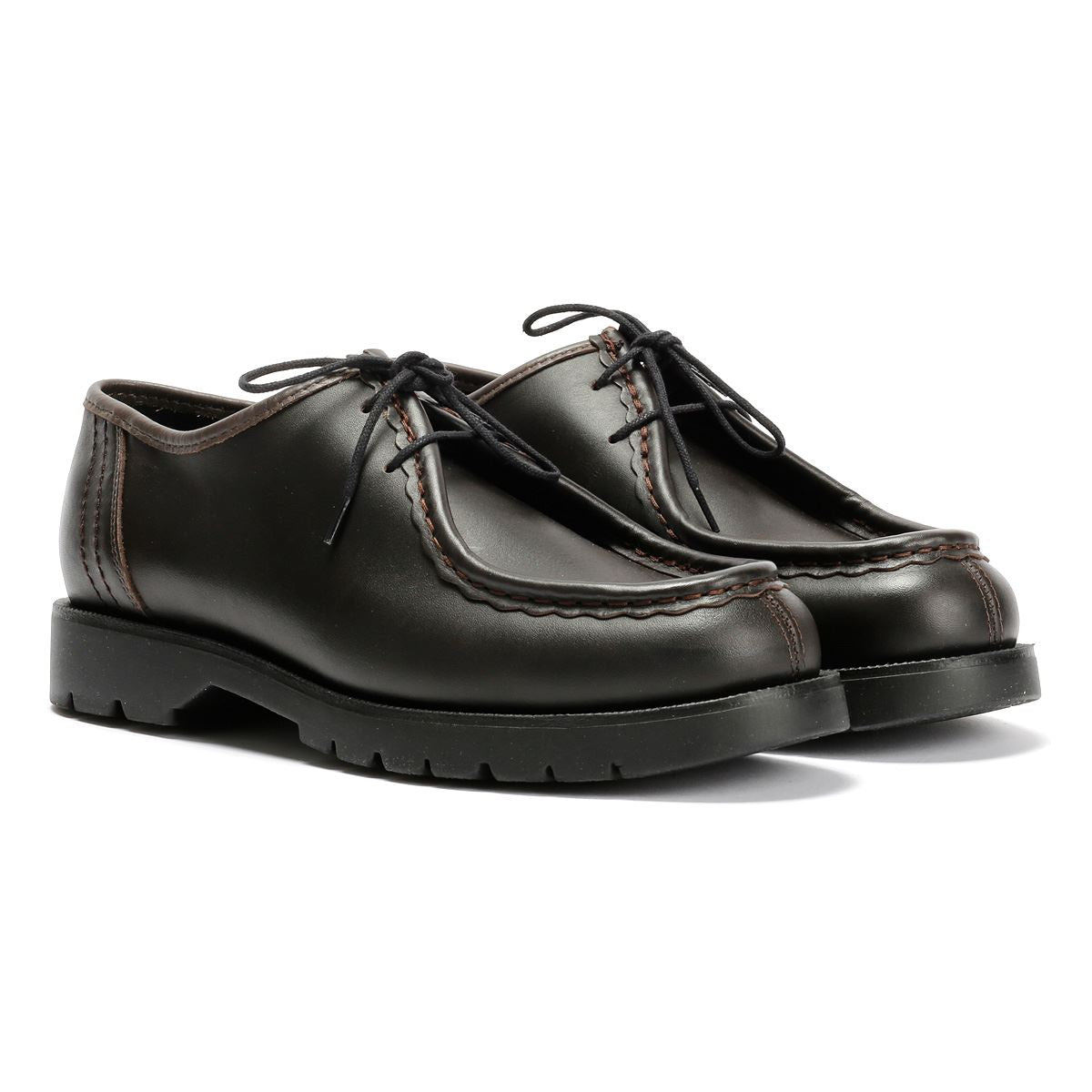 Kleman Padror Leather Men's Brown/Black Shoes