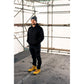 Hard Yakka Men's Brushed Fleece Hoodie in Black