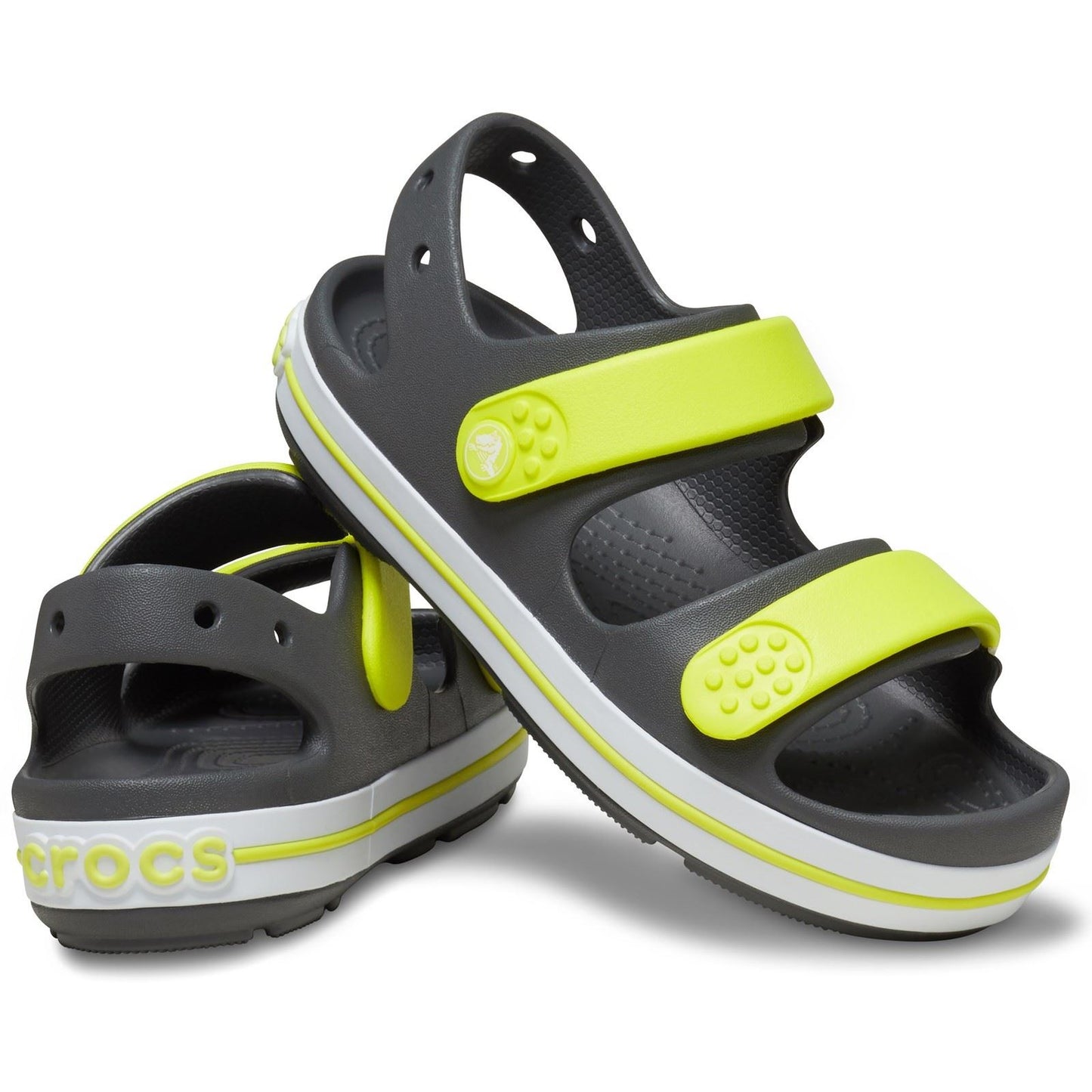 Crocs Crocband Play Thermoplastic Slate Grey/Acidity Sandals