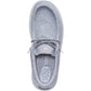 HEYDUDE Wally Stretch Jersey Textile Men's Grey Loafers