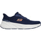 Skechers Edgeride Textile Men's Navy/Orange Trainers