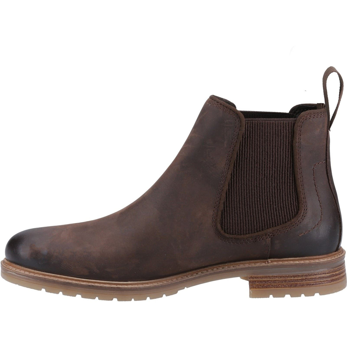 Hush Puppies Russell Leather Men's Brown Boots