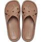 Crocs Classic Cross Strap Thermoplastic Women's Milk Chocolate Sandals