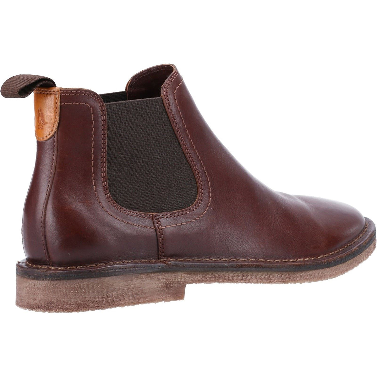 Hush Puppies Men's Shaun Leather Chelsea Boot in Brown