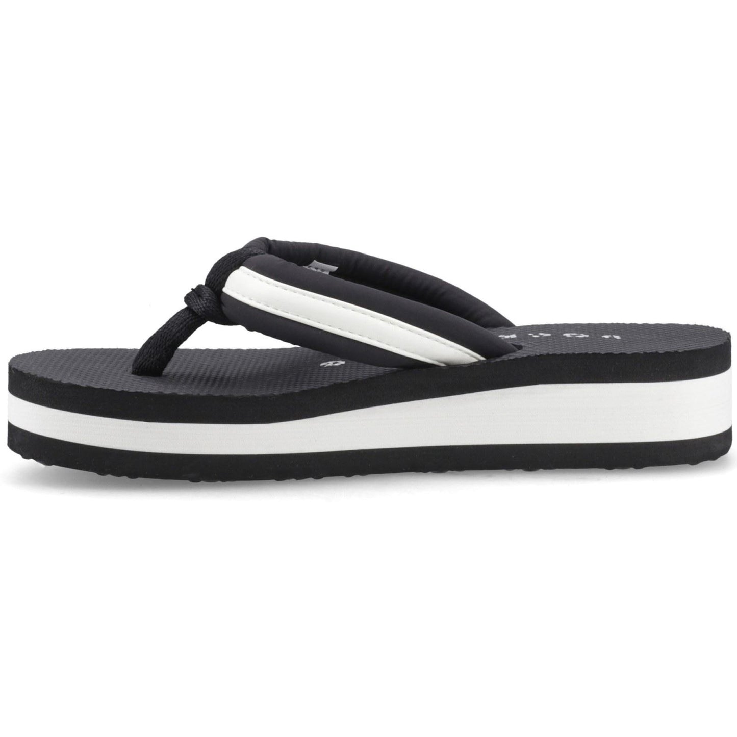 Rocket Dog Monica Nylon PU Textile Women's Black/Off White Sandals