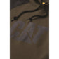 Caterpillar Men's Raglan Hooded Sweatshirt in Army Moss/Black