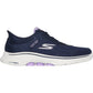Skechers Women's GO WALK 7 - Valin Shoe in Navy/Lavender