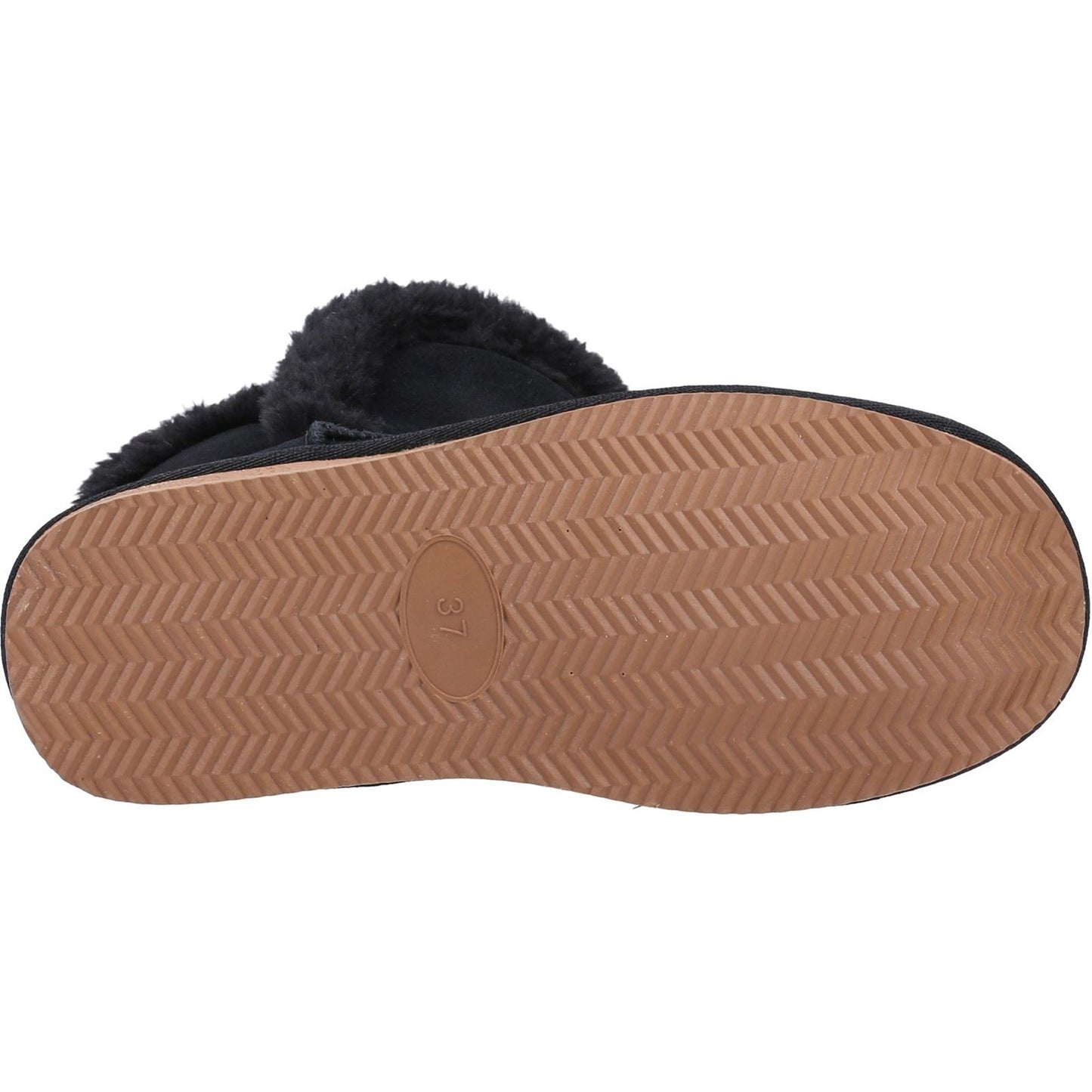 Hush Puppies Women's Ashleigh Slipper Bootie in Black