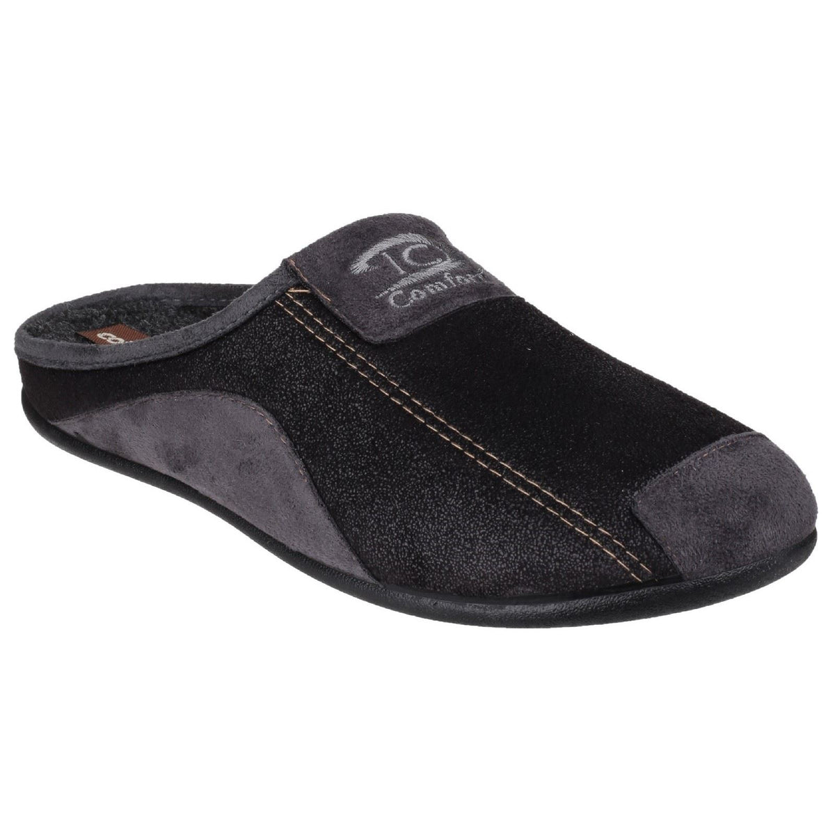 Cotswold Men's Westwell Slipper in Black