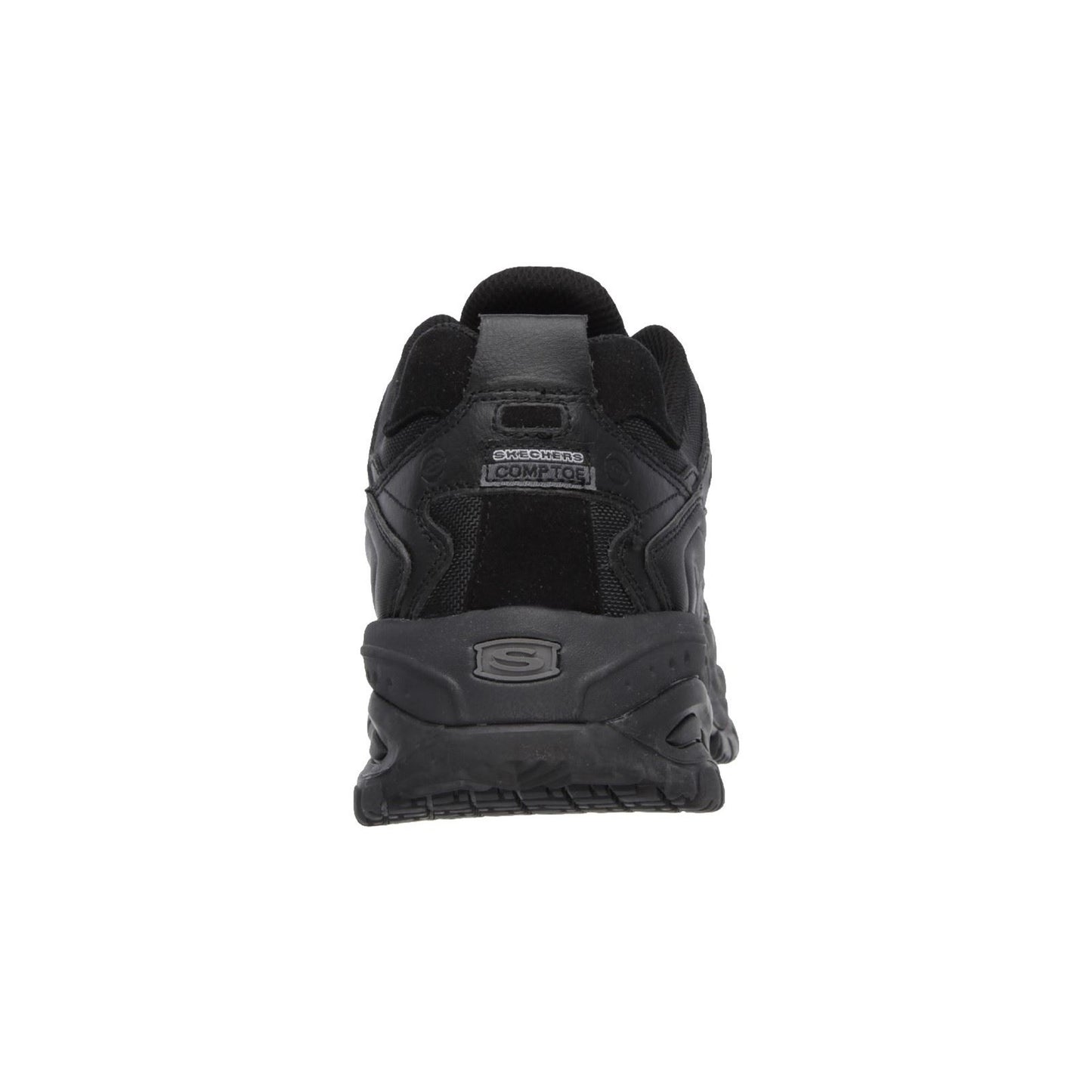 Skechers Workwear Soft Stride - Grinnell Suede Men's Black Safety Trainers