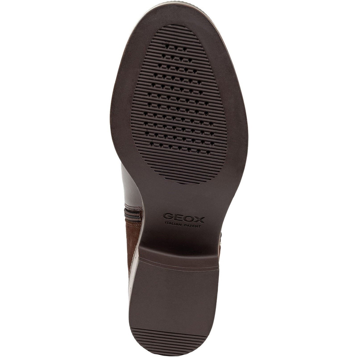 Geox D Camexia Leather Women's Dark Brown Boots