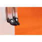 Hush Puppies Fiona Leather Junior Black Shoes