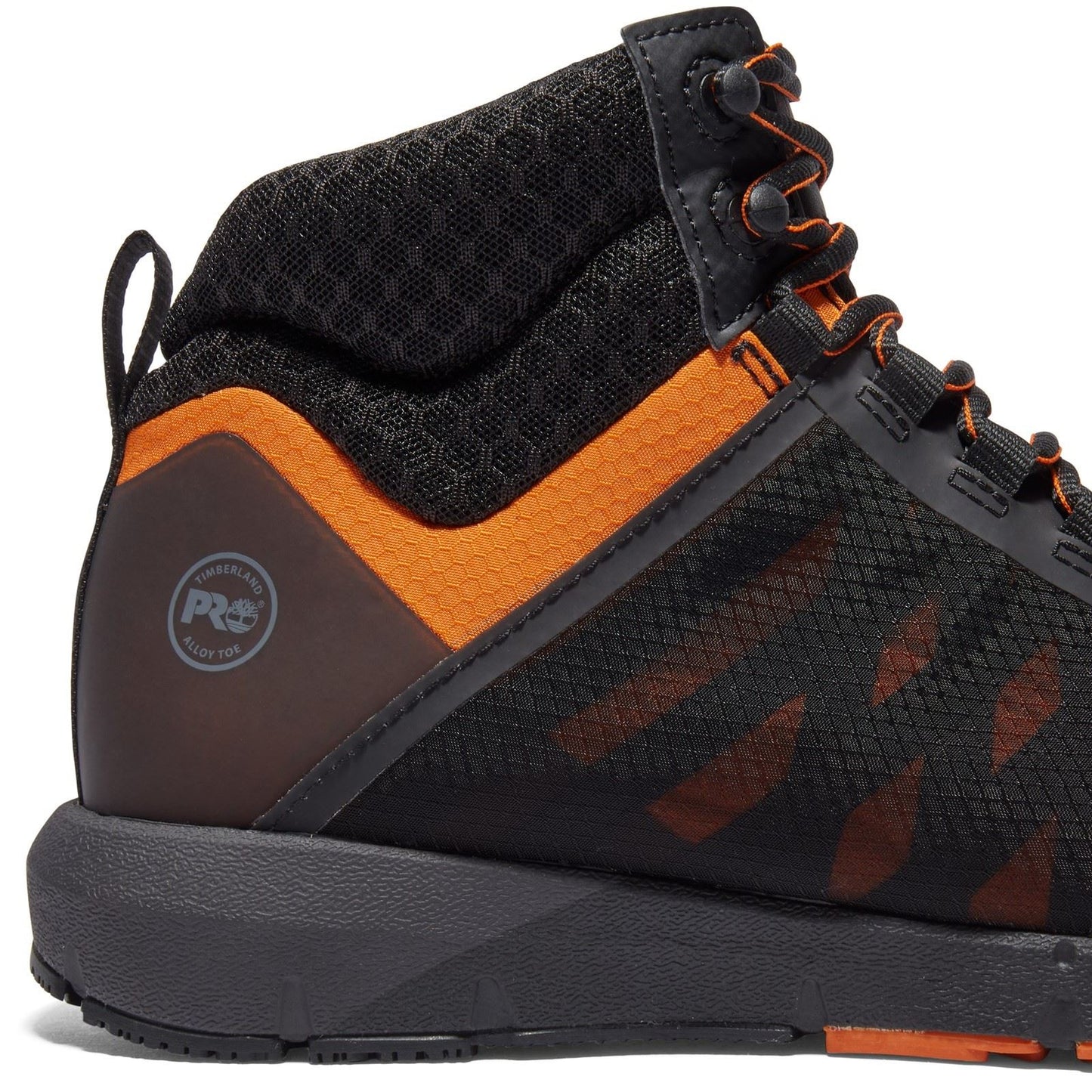 Timberland Pro Men's Radius Boot in Black/Orange