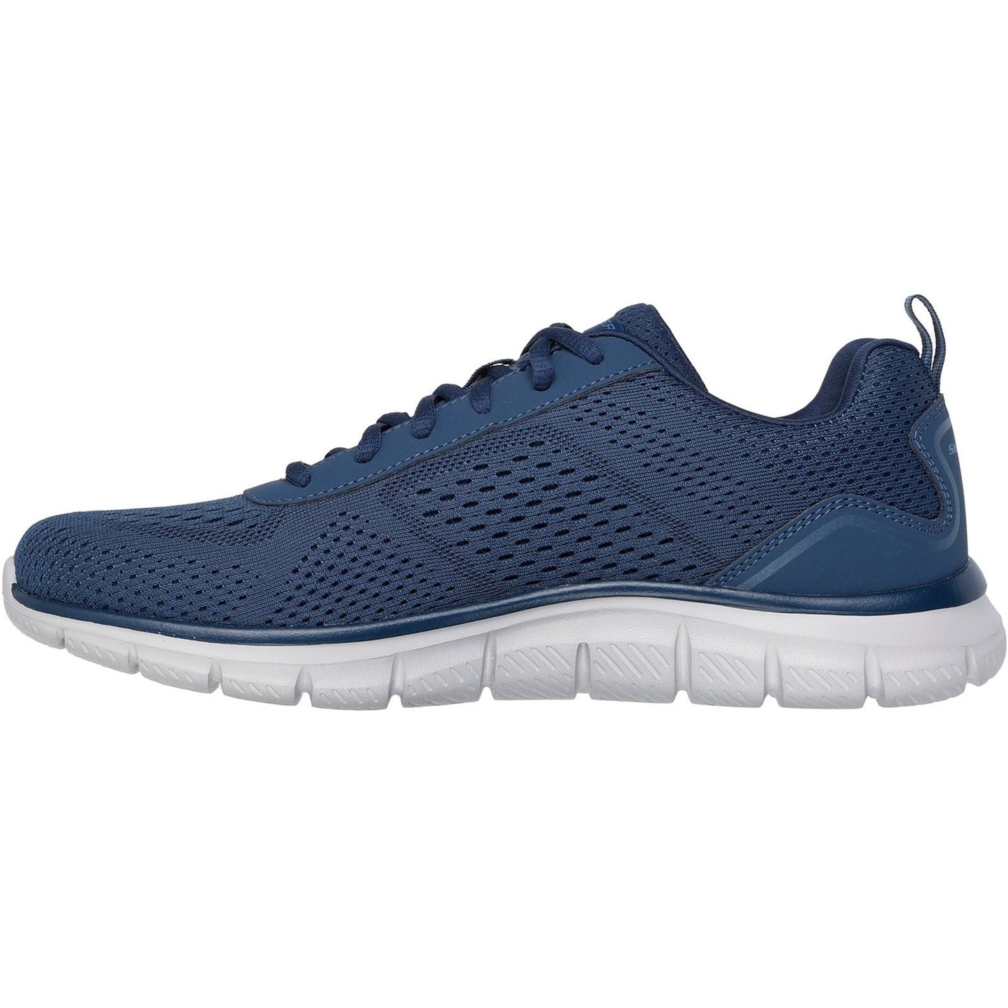 Skechers Track Leshur Polyester Men's Blue Trainers