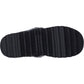 Skechers Cozy Up Polyester Women's Black Slippers