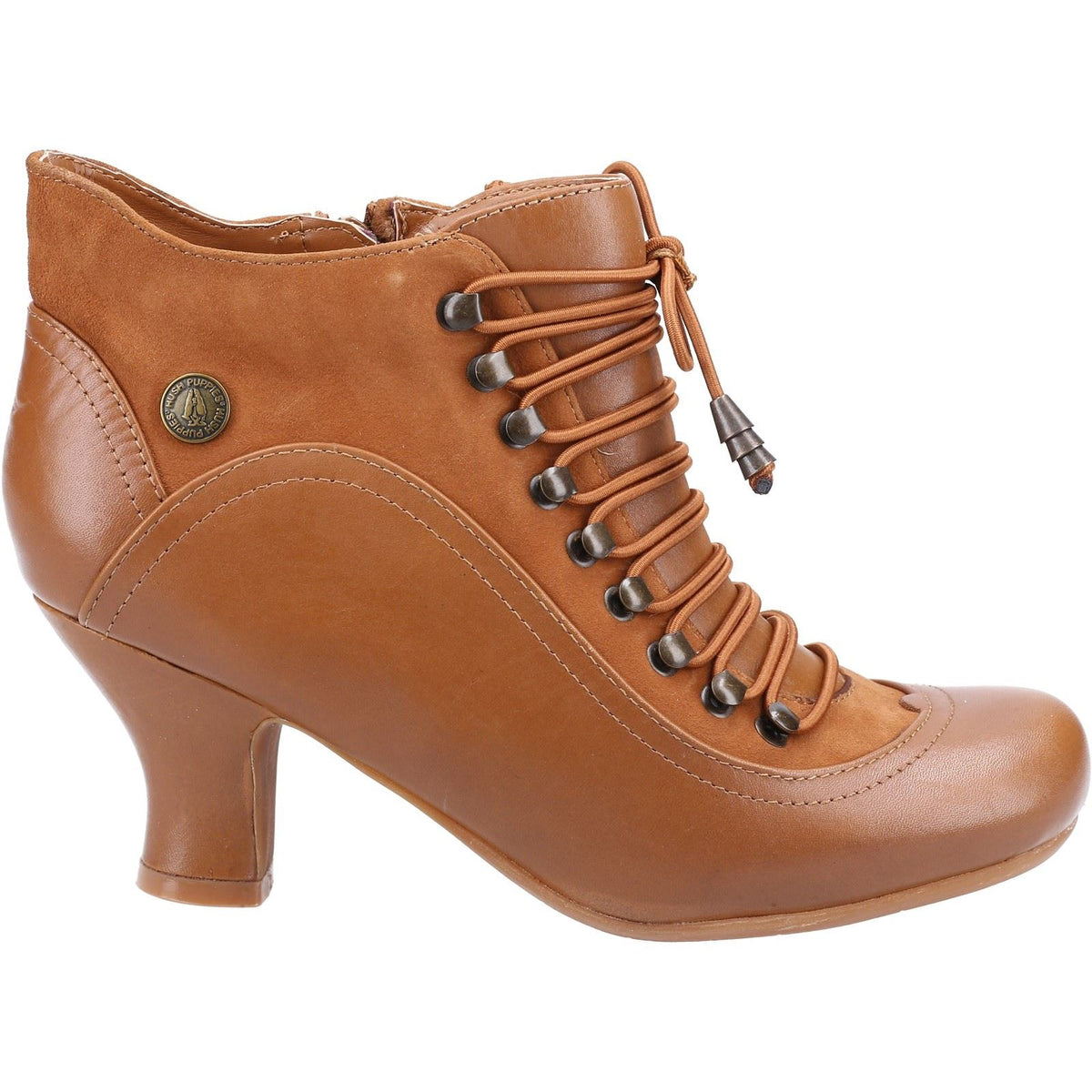 Hush Puppies Women's Vivianna Heeled Boot in Tan