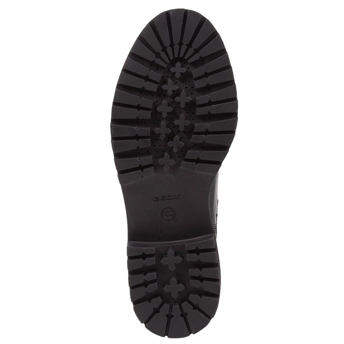 Geox D Iridea B Leather Women's Black Boots