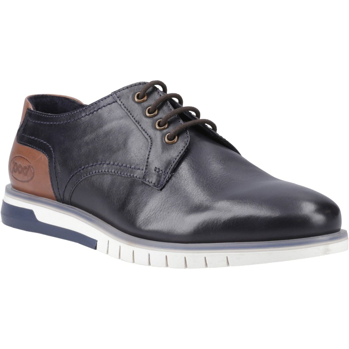 Pod Men's Cillian Oiled Shoes in Navy