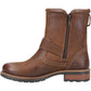 Cotswold Kinsham Leather Women's Tan Winter Mid Calf Boots
