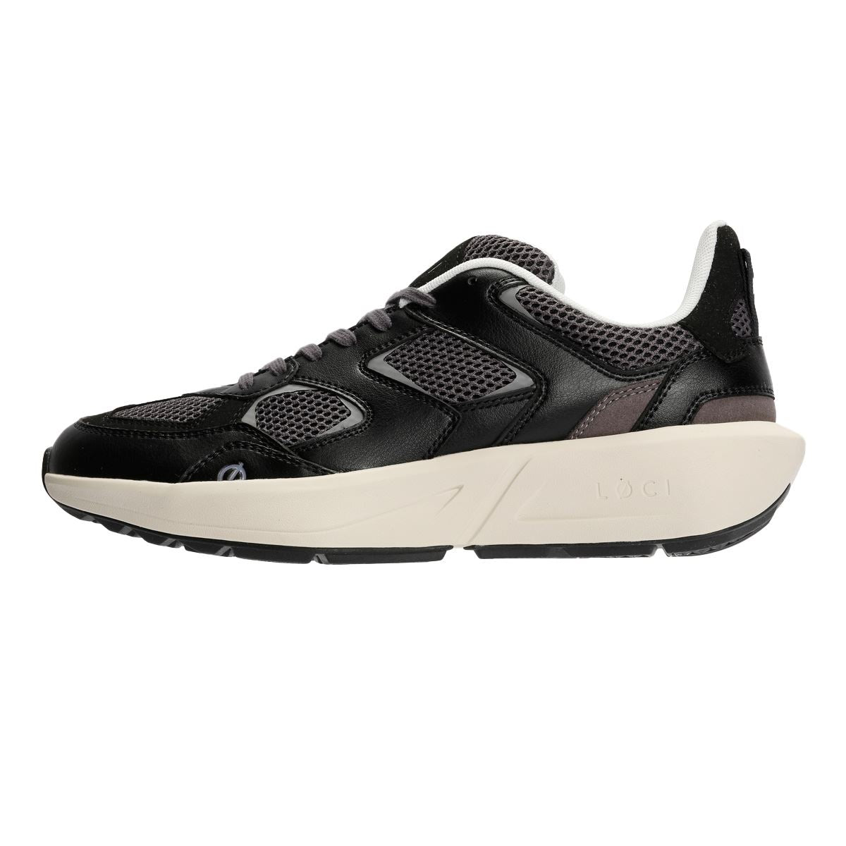 LØCI VØLT Black/Grey Trainers